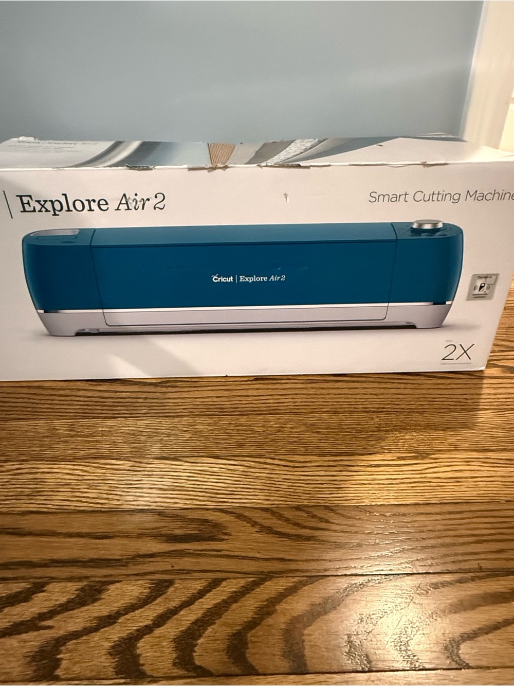 Cricut Explore Air 2 Cutting Machine - Teal Blue with Silver Accents
